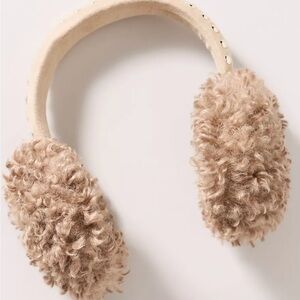 Anthropology Violet & Brooks. Faux Fur Studded Earmuffs.